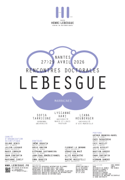 affiche doctoriales 2026